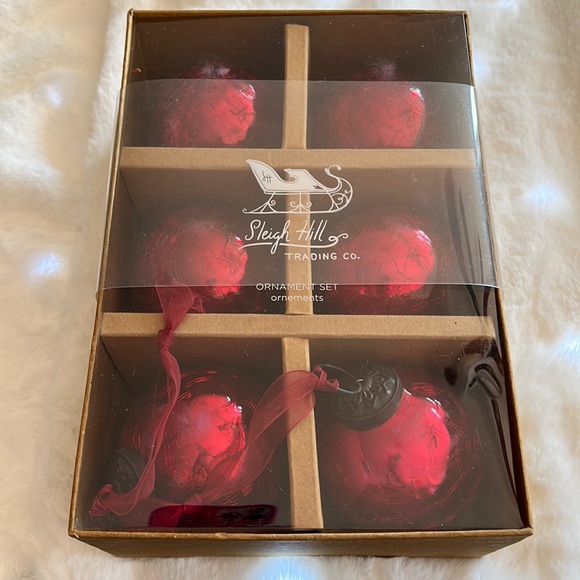 Set of 4 Antique Mercury Glass Balls | Holiday Décor | Serene Spaces Living